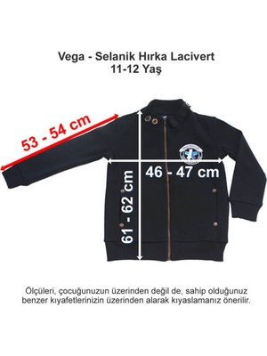 Vega Okulları Selanik Hırka Lacivert 11-12 Yaş