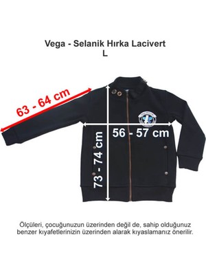 Vega Okulları Selanik Hırka Lacivert L