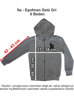 Ita Okulları Eşofman Üstü Gri 0 Beden