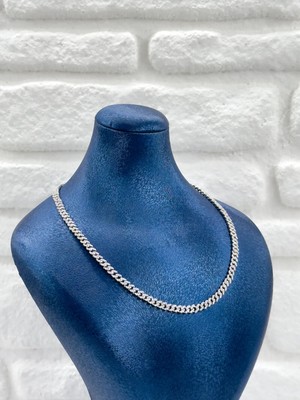 Livora Jewelry 925 Ayar Gümüş Zirkon Taşlı Gurmet Zincir Kadın Kolye