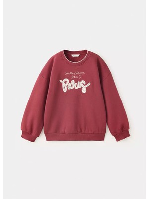 Mango Işleme Detaylı Sweatshirt