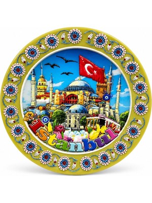 Xtrike Me Istanbul Temalı Seramik Magnet ALK5852