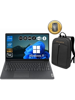 Lenovo V15 G4 Iru Intel Core I7-13620H 16GB 1tb SSD 15.6" WIN11PRO 83A100QMTR A88 Notebook+Çanta&mouse