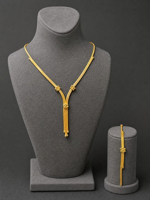 Topaloğlu 8 Ayar Çiçek Model Altın Kalze Set 10.95 gr