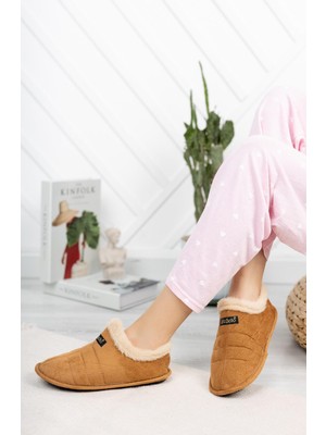 ModaFrato Stl-01 Unisex Panduf Ev Ayakkabısı Kadın Erkek Ev Botu Içi Yünlü Sıcak Tutar