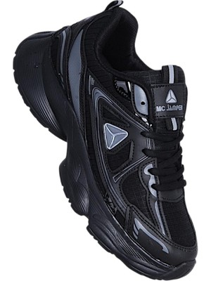 Mc Jamper 2411 gr Prşt Siyah Erkek Çocuk Sneaker Ayakkabı