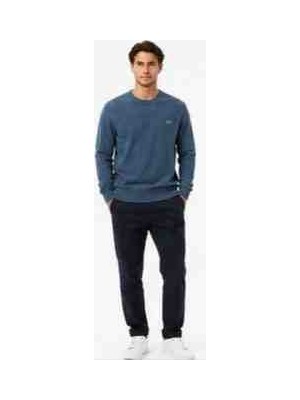 Lacoste Bisiklet Yaka Dar Kesim Indigo