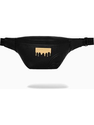 Sprayground Gold Brick Drip Savvy Çapraz Askılı Bel Çantası