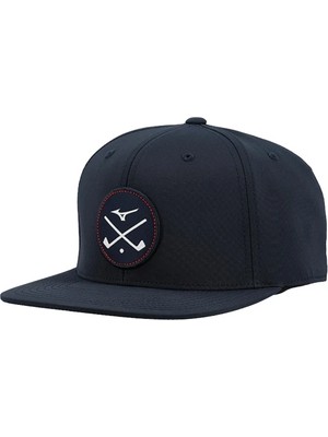 Mizuno Crossed Clubs Snapback Unisex Şapka Lacivert