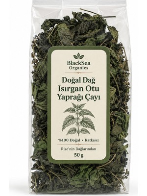 Blacksea Organics – Doğal Dağ Isırgan Otu Yaprağı Çayı (50 G)