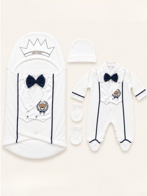 Kardeşler Bebe Bebek Kundak Tulum Seti