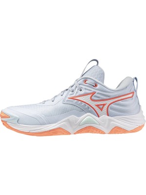 Mizuno Wave Momentum Elite Kadın Voleybol Ayakkabısı Mavi