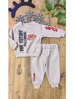 CemBebe Erkek Bebek Uzun Kol Penye Baharlık Kışlık Kullanıma Uygun Takım