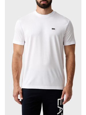 Ea7 Logolu Regular Fit Bisiklet Yaka T Shirt Erkek T Shirt 7M002096 AF13862 U0002