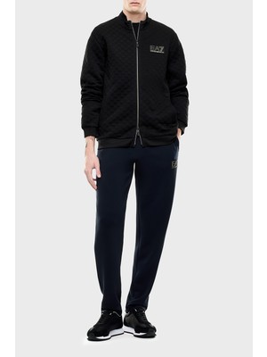 Ea7 Logolu Regular Fit Dik Yaka Fermuarlı Erkek Sweat Sweat 7M002246 AF26241 UC001