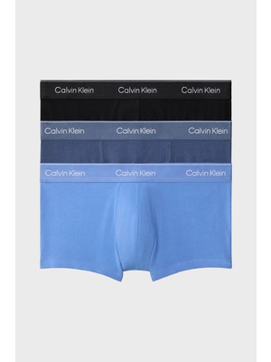 Calvin Klein Pamuklu Logolu 3 Pack Boxer LV00NB4389W8O Erkek Boxer LV00NB4389 W8O