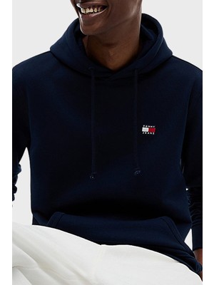 Tommy Jeans Regular Fit Pamuklu Kapüşonlu Sweat Erkek Sweat DM0DM21922 C1G
