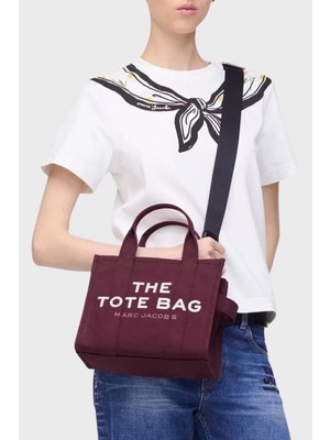 Marc Jacobs Logolu Çıkarılabilir Askılı Deri Tote Kadın Çanta Çanta M0016493 510