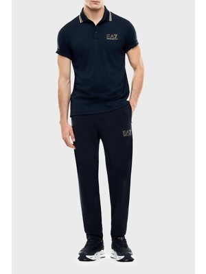 Ea7 Logolu Slim Fit Kısa Kollu Polo Erkek Polo 7M002241 AF13739 UB102