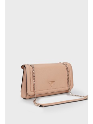 Guess Noelle Logolu Zincir Askılı Çanta HWZG9672210 Kadın Çanta HWZG96 72210 Beı