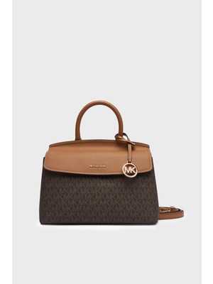 Michael Kors Logolu Çıkarılabilir Askılı Çanta 30T6GX7S1B252 Kadın Çanta 30T6GX7S1B 252