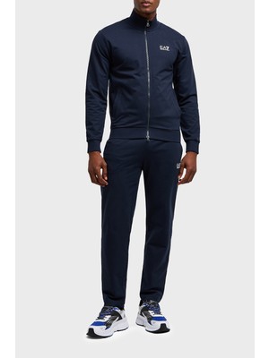 Ea7 Logolu Regular Fit Fermuarlı Cepli Spor Erkek Eşofman Takımı Eşofman Takımı 8NPV61 Pjvrz 1562