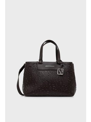 Armani Exchange Kabartma Logolu Çıkarılabilir Askılı Çanta Kadın Çanta XW001222 AF15774 U6032