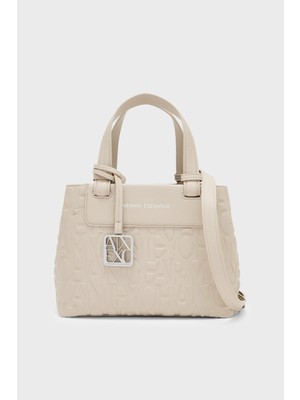 Armani Exchange Logolu Çıkarılabilir Askılı Çanta Kadın Çanta XW001576 AF15774 U6208