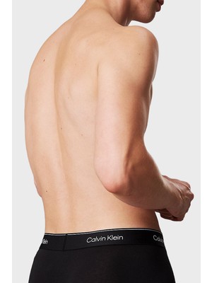 Calvin Klein Pamuklu Logolu 3 Pack Boxer LV00NB4389TM6 Erkek Boxer LV00NB4389 Tm6