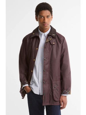 Barbour Icons Beaufort Yağlı Ceket RE92 Bordeaux