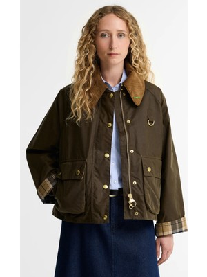 Barbour Icons Modern Spey Yağlı Ceket SN91 Beech Birchwood