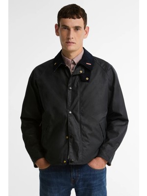 Barbour Icons Transport Yağlı Ceket NY92 Navy
