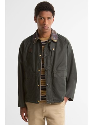 Barbour Icons Spey Yağlı Ceket SG51 Sage