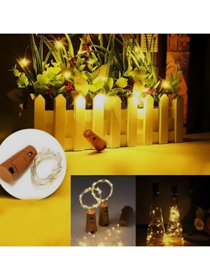 Mantar Tıpa Peri LED 50'li Paket