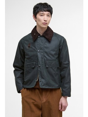 Barbour Spey Slim Yağlı Ceket SG51 Sage