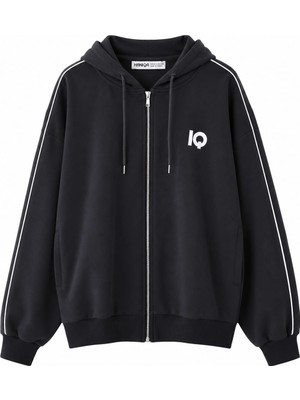 HANIQA Modern Çizgi Detaylı Sweat