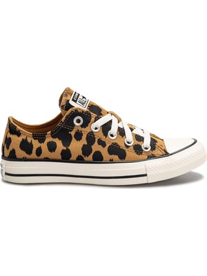 Converse A17920C Chuck Taylor All Star Cow Print Ayakkabı Sarı