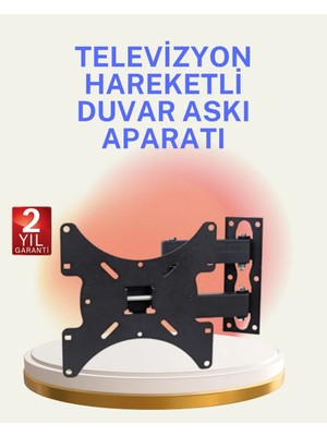 Uslucan Alışveriş Hareketli Tv Duvar Askı Aparatı 22–49 Inç Uyumlu