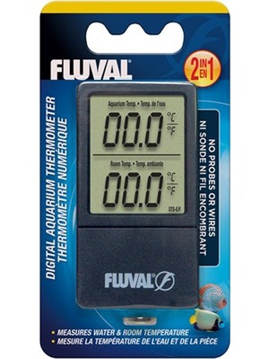 Hagen Fluval Csmo-Tex Fluval 2 Ekranlı Oda ve Akvaryum Termometresi