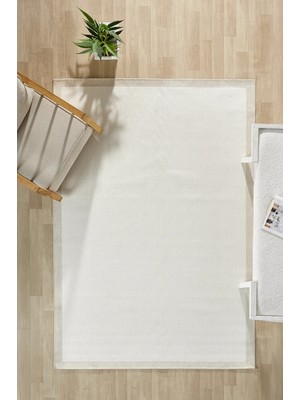 Mariesse Home Kolay Temizlenen Yıkanabilir Bordürlü Sisal Halı