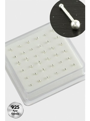 Zero Land Kmrsfres 2 mm Top Gümüş Hızma 36 Adet Gümüş Rengi