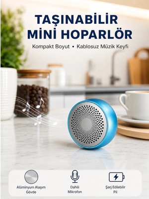 İntora 10W Güçlü Stereo Hoparlör – 360° Surround Ses Yeni Nesil