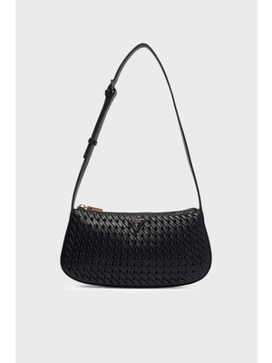 Guess Kora Ayarlanabilir Omuz Askılı Çanta HWWG9748170 Kadın Çanta HWWG97 48170 Bla