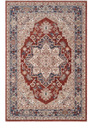 Karmen Halı Focus F0C001R Renkli Vintage Modern Salon Koridor Yatak ve Oturma Odası Halısı