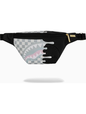 Sprayground Shadow Drip Savvy Suni Deri Çapraz Askılı Çanta