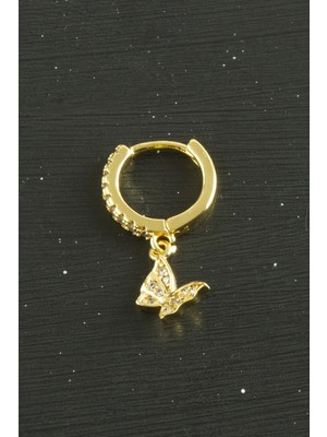Gees Global Kelebek Lüks Çelik Kulak Burun Piercing 1 Adet
