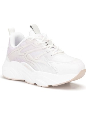 Dark Seer Unisex Beyaz Pudra Sneaker Spor Ayakkabı 2026 - DS STORM