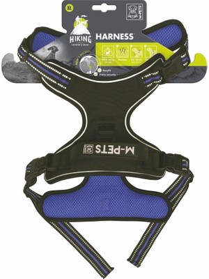 Hype Store M-Pets Hıkıng Reflektörlü Soft Sırt Tasması Blue (Xl)