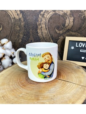 Hype Store Giftmoda Canım Babam Tasarımlı Kupa Bardak