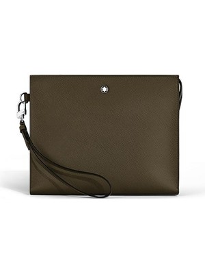 Montblanc MB221566 Mont Blanc Sartorial Khaki Clucth-El Çantası